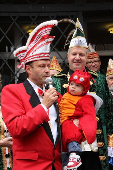 Karneval bei der ICC: Auch für die Jüngsten eine tolle Sache. Foto: jho