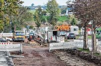 Sanierung läuft planmäßig: Straße an der Gasanstalt bekommt sogar einen neuen Spielplatz.