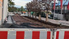 Baustelle An der Gasanstalt in Riesa.