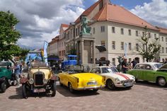 Der Hauptmarkt wird am 15. Juni zu Fahrerlager und Wettkampfstätte des Oldtimertreffens  - auch für Motorräder.   Foto: Müller