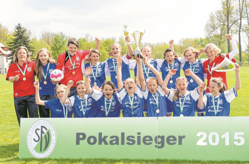 Eine durchweg positive Erfolgsgeschichte: Im Jahre 2015 wurde die C-Jugend des BFV 08 Pokalsieger