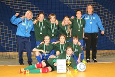 Hallenmeister der D-Juniorinnen des BFV 08