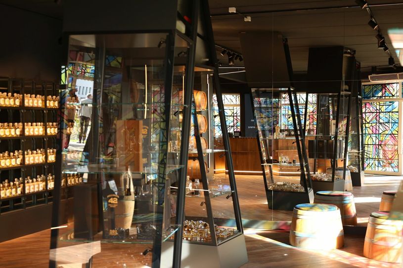 Blick ins neue Besucherzentrum