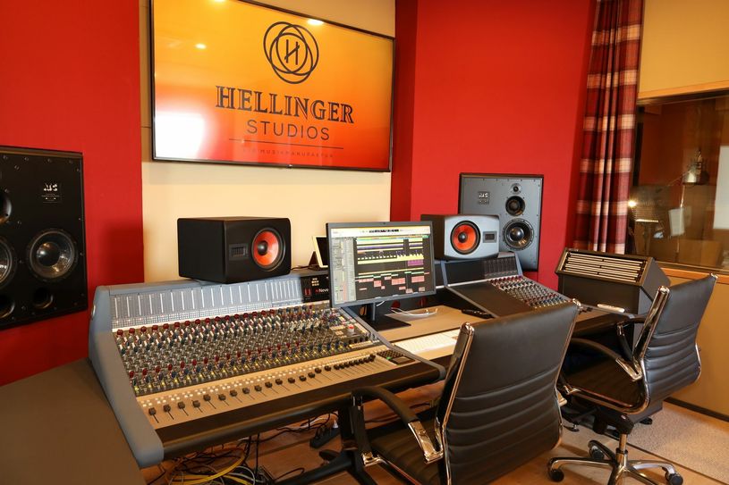 Tonstudio über der Brennanlage / Fotos: M. Bernhardt