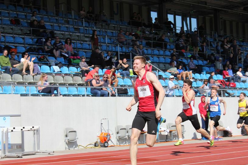 Kevin Joite im Heinz-Steyer-Stadion über die 400m im vergangenen Jahr. Foto: DSC Dresden