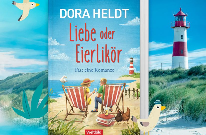 Lesespaß für zu Huase: »Liebe oder Eierlikör«  von Dora Heldt.