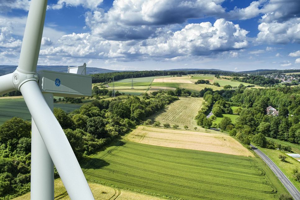 Fotorealistische Darstellung der GE-Anlage. Foto: GE Renewable Energy