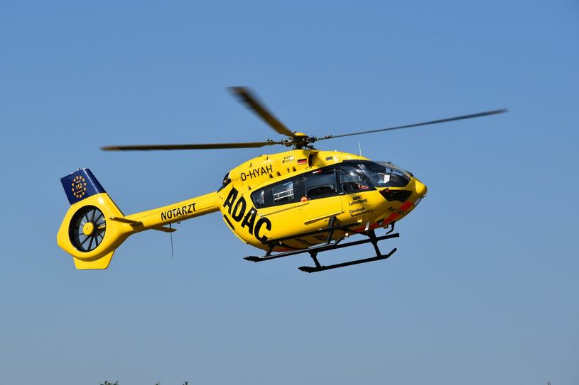 Flottenwechsel: Der neue "Christoph Brandenburg" vom Typ H145. Quelle: ADAC BBR/Anne Golling