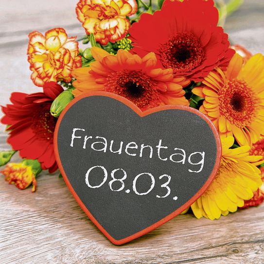 Nicht vergessen: Am 8. März ist Frauentag. Foto: fotolia
