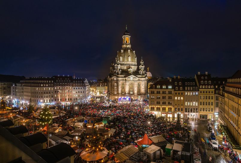 Weihnachtliche Vesper 2018 ©Fördergesellschaft Frauenkirche / Fotos: Ronald Bonss