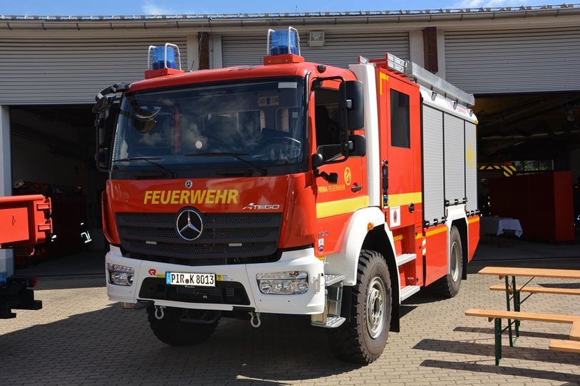 Das neue Löschfahrzeug wurde bereits Ende August übergeben. Foto: PR