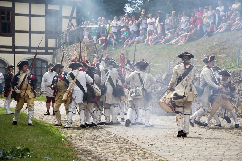 Festungsspektakel-Schaugefecht. Foto: Museum OSL
