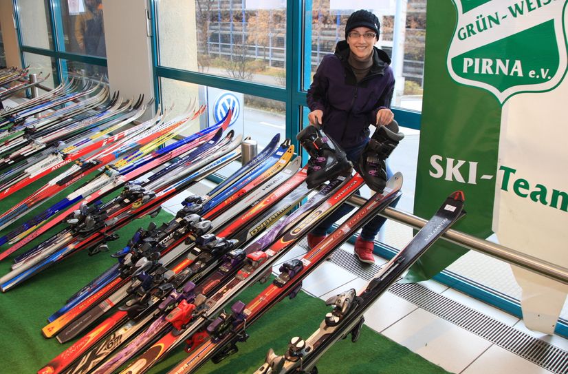 SV Grün-Weiß Pirna veranstaltet zwischen 9 und 15 Uhr wieder einen Skibasar.