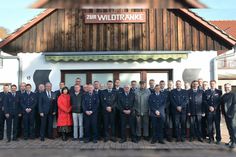 Die ausgezeichneten Feuerwehrleute.