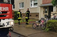 Die Feuerwehr musste in Großenhain einen Keller wieder trockenlegen.