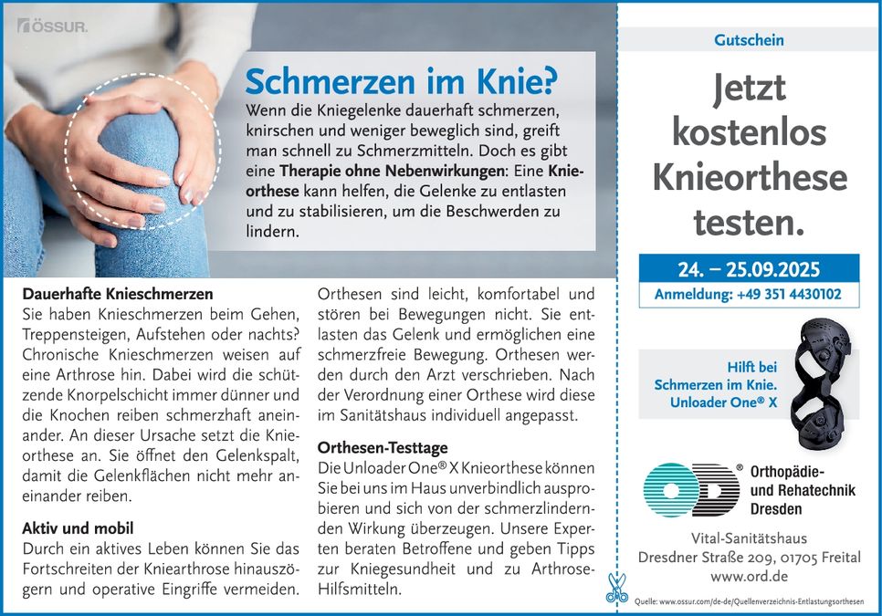 Orthesentesttage Freital 24.–25.09.