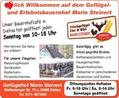 Akt. Mario Steinert / Bauernhofcafe