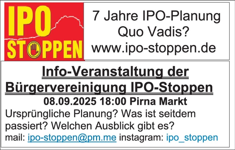 IPO stoppen