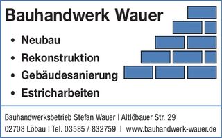 Bauhandwerk Wauer