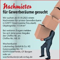 Nachmieter gesucht