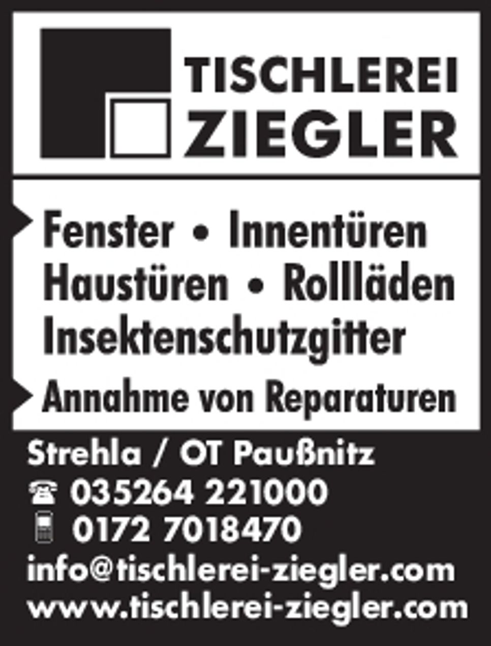 Tischlerei Oswald Ziegler