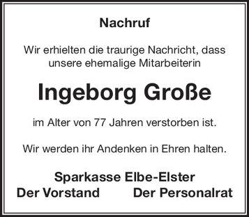 SPK NR Ingeborg Große