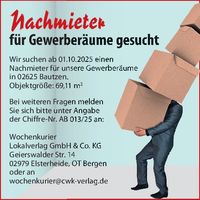 Nachmieter gesucht