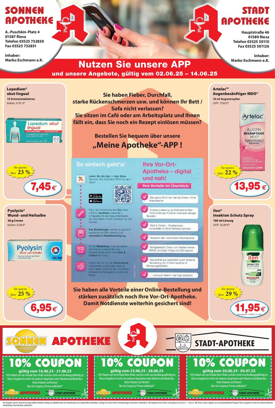 Apotheken Monatsplan