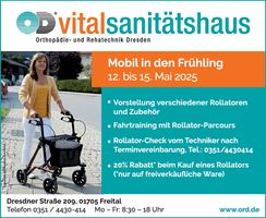 Aktionstage Rollator Freital 12.-15.05.