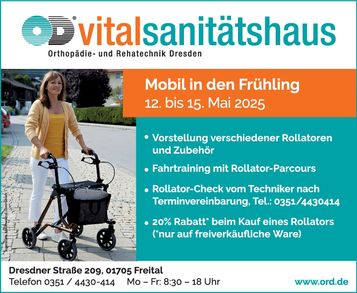Aktionstage Rollator Freital 12.-15.05.