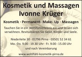 Kosmetik Krüger Pirna Stadtfest