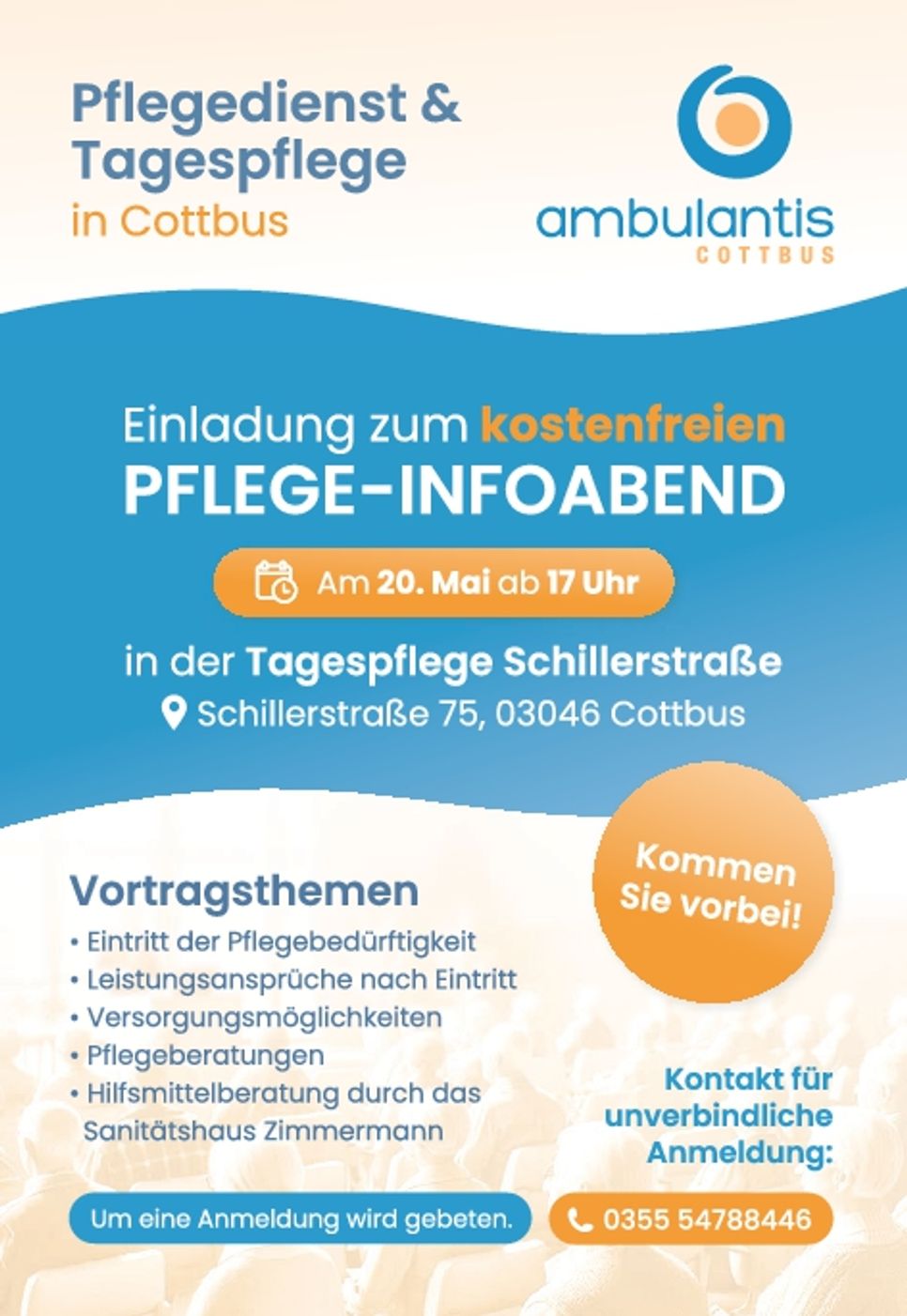 Ambulantis Pflege-Infoabend 20.5.