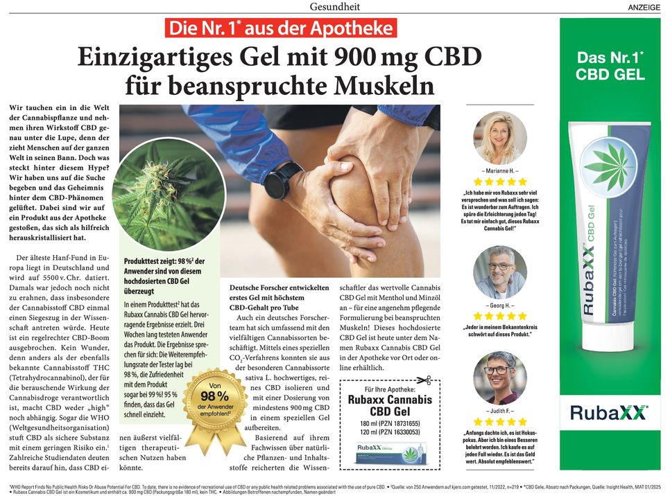 Pharma SGP GmbH-Rubaxx CBD Gel