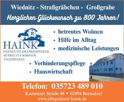 WG - Tagespflege Haink 800 Jahre 