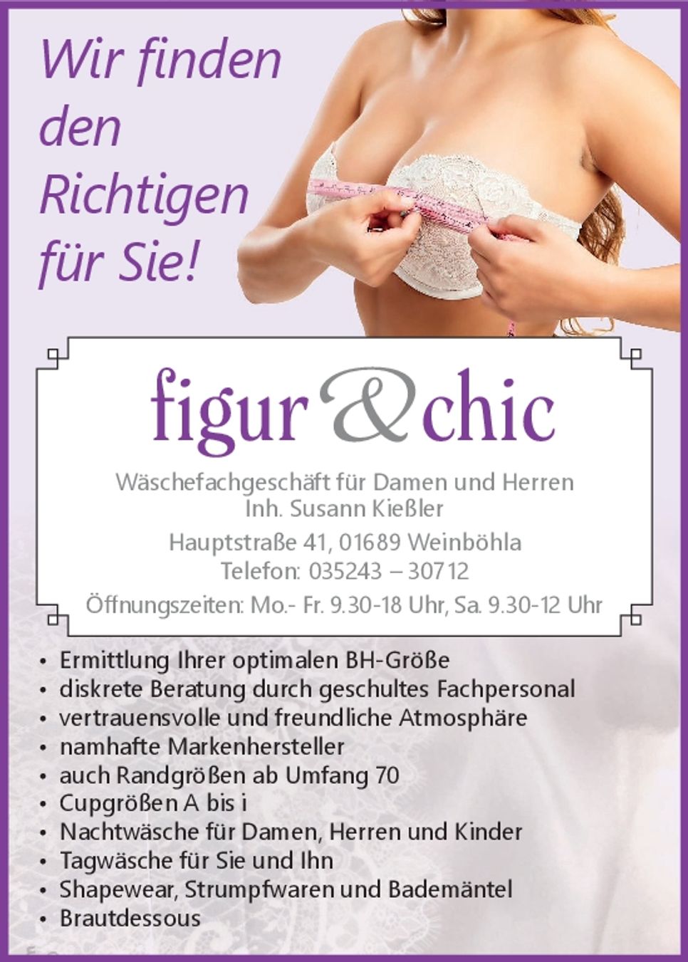 Figur & Chic Dessous MH Radebeul