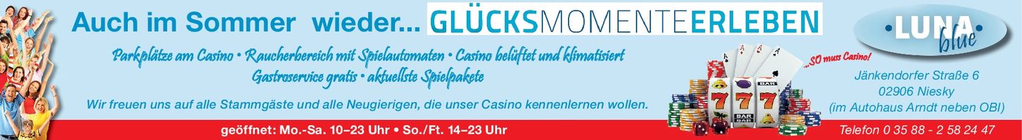 Casino LUNA blue