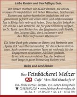 Feinbäckerei Melzer/Dankeschön