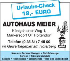 AH Meier/Urlaubs-Check