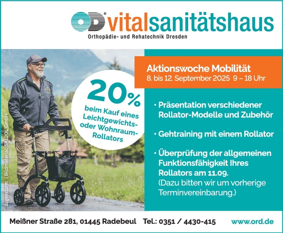 Aktionstage Rollator Radebeul 08.-12.09.