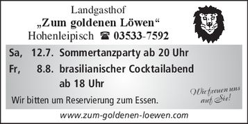 Krausch - Gaststätte Goldener Löwe