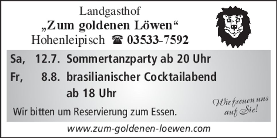 Krausch - Gaststätte Goldener Löwe