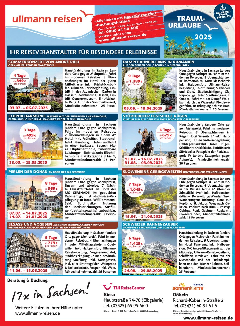 Traumurlaube 2025