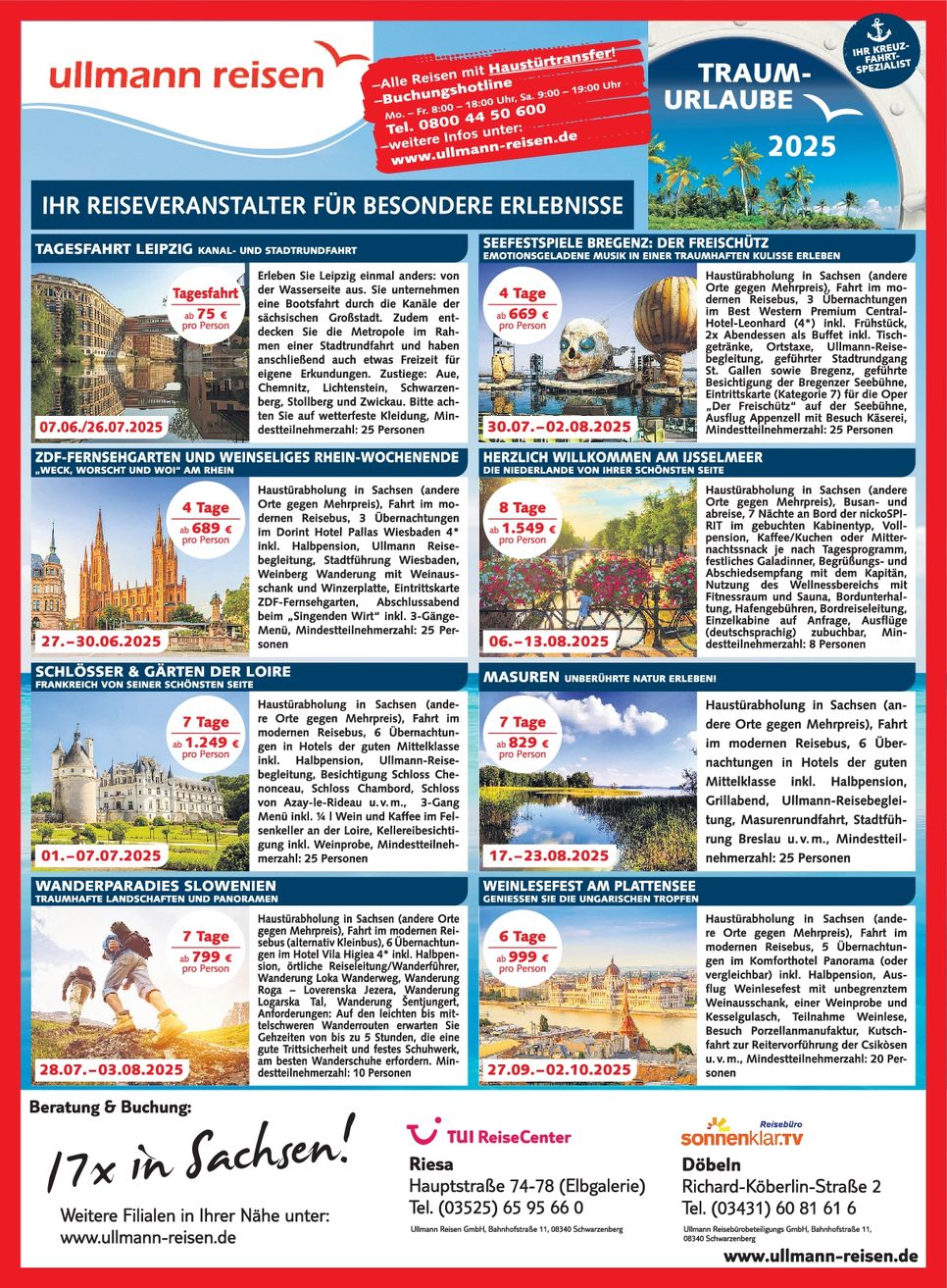 Traumurlaube 2025