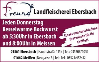 Fleischerei und Gaststätte Freund 
