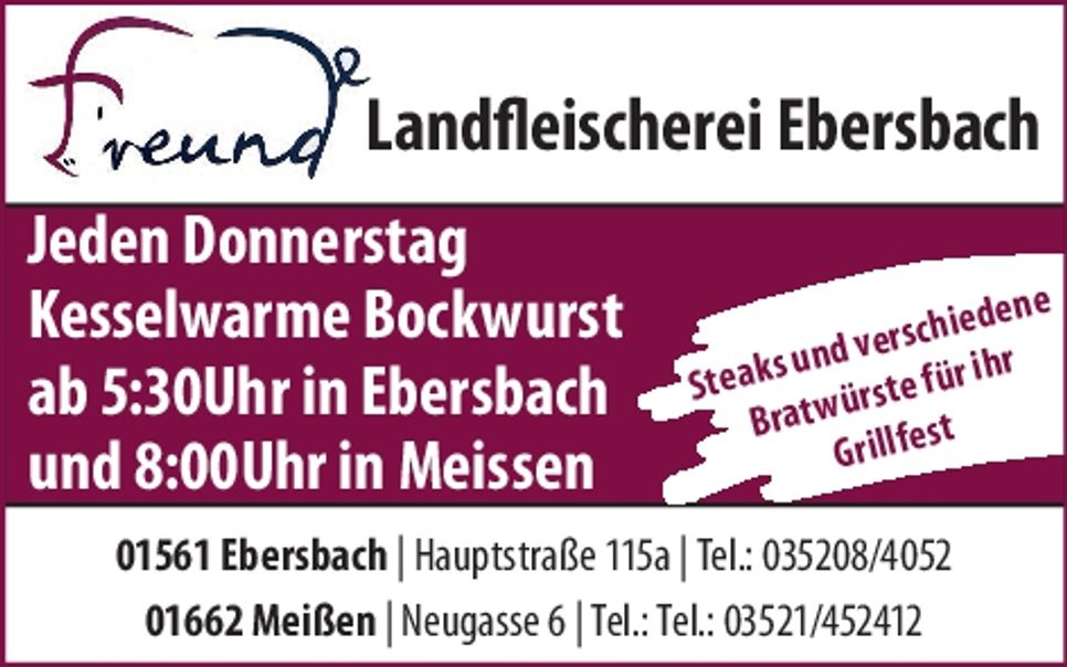 Fleischerei und Gaststätte Freund 