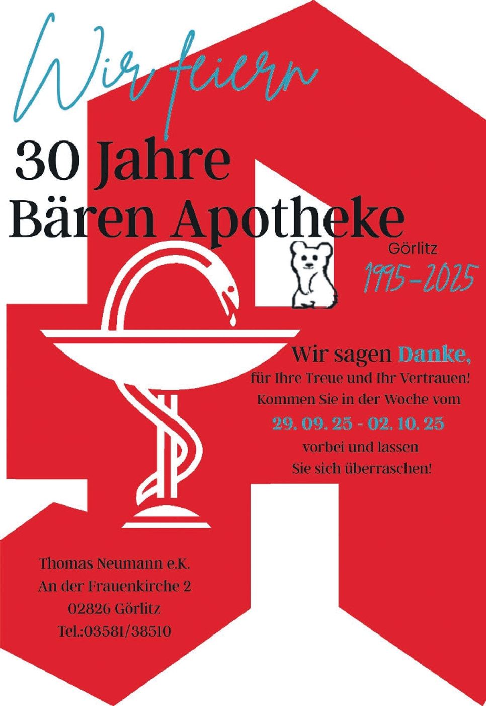 Bären-Apotheke - 30 Jahre