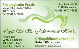 Bättermann/Orthopädie Schuht.
