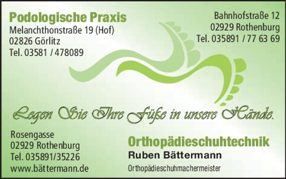 Bättermann/Orthopädie Schuht.