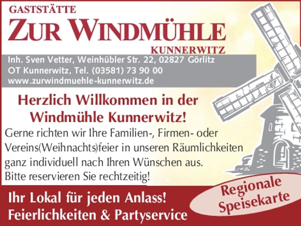 Zur Windmühle/Anzeige Altstadtfest