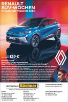Autohaus Büchner/Renault SUV Wochen